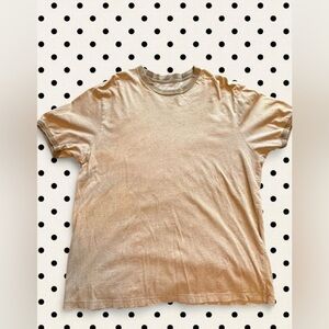 Old Navy Men's Tan Short Sleeve Tee